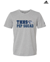 Trabuco Hills HS Cheer Pep Squad Logo 2 - Mens Adidas Performance Shirt
