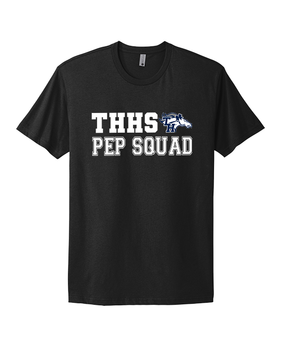 Trabuco Hills HS Cheer Pep Squad Logo 2 - Mens Select Cotton T-Shirt