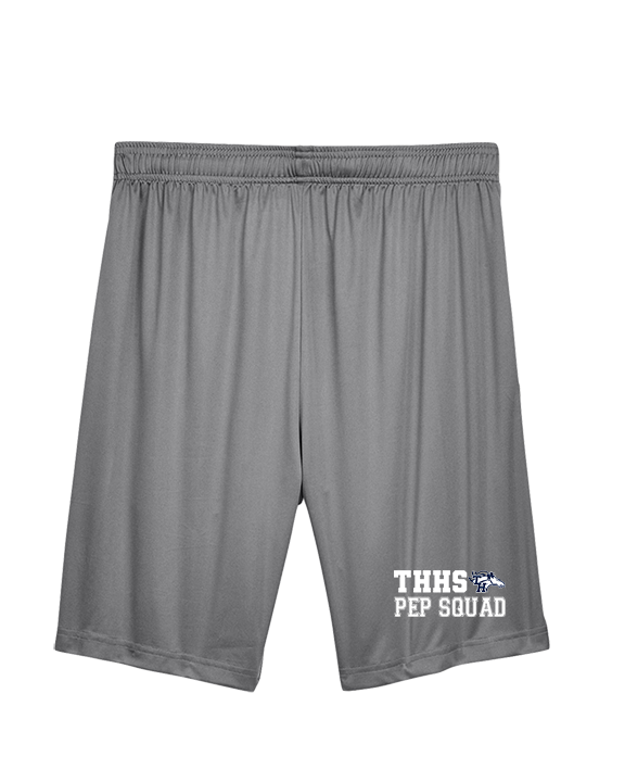 Trabuco Hills HS Cheer Pep Squad Logo 2 - Mens Training Shorts with Pockets