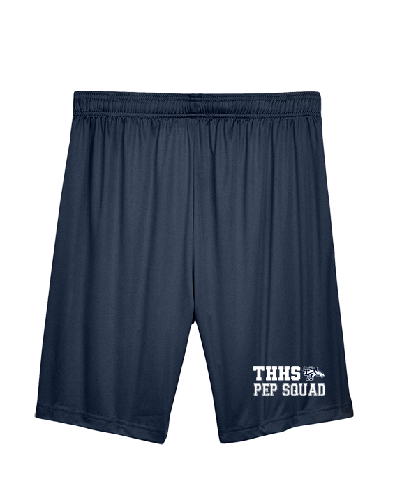 Trabuco Hills HS Cheer Pep Squad Logo 2 - Mens Training Shorts with Pockets