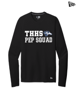 Trabuco Hills HS Cheer Pep Squad Logo 2 - New Era Performance Long Sleeve