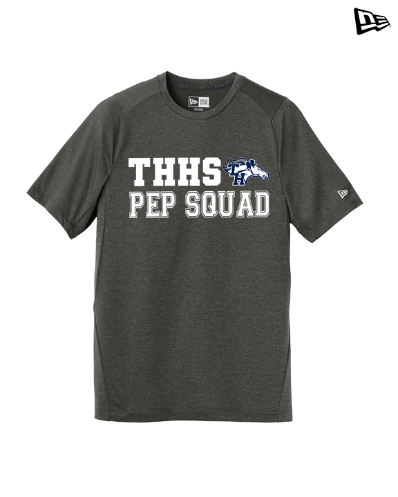 Trabuco Hills HS Cheer Pep Squad Logo 2 - New Era Performance Shirt