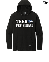 Trabuco Hills HS Cheer Pep Squad Logo 2 - New Era Tri-Blend Hoodie