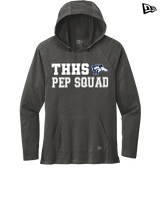 Trabuco Hills HS Cheer Pep Squad Logo 2 - New Era Tri-Blend Hoodie