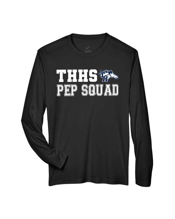 Trabuco Hills HS Cheer Pep Squad Logo 2 - Performance Longsleeve