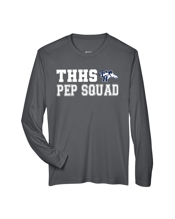 Trabuco Hills HS Cheer Pep Squad Logo 2 - Performance Longsleeve
