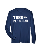 Trabuco Hills HS Cheer Pep Squad Logo 2 - Performance Longsleeve
