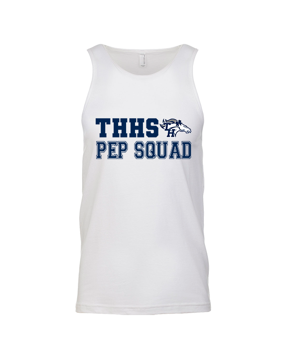 Trabuco Hills HS Cheer Pep Squad Logo 2 - Tank Top