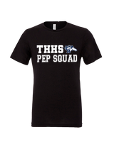 Trabuco Hills HS Cheer Pep Squad Logo 2 - Tri-Blend Shirt