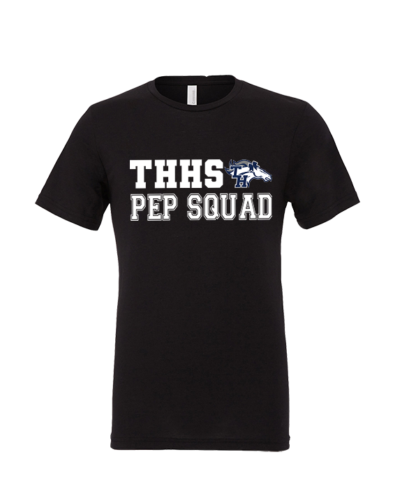 Trabuco Hills HS Cheer Pep Squad Logo 2 - Tri-Blend Shirt