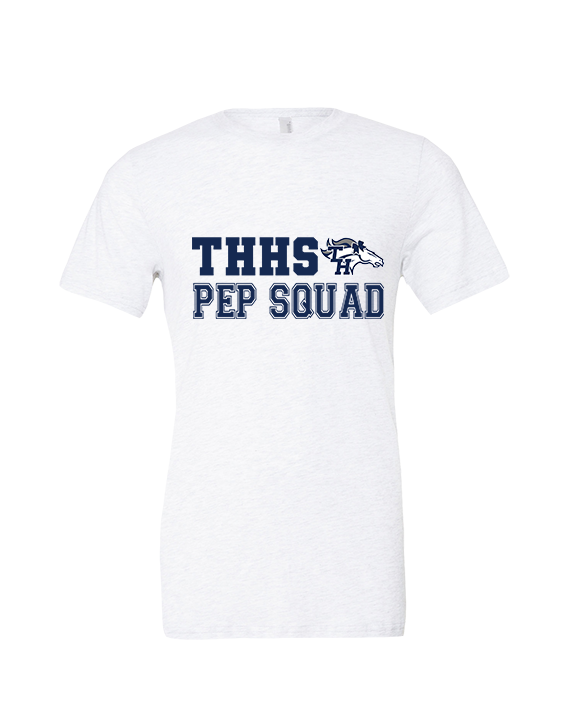 Trabuco Hills HS Cheer Pep Squad Logo 2 - Tri-Blend Shirt