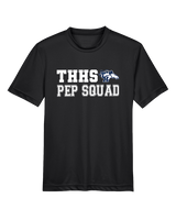 Trabuco Hills HS Cheer Pep Squad Logo 2 - Youth Performance Shirt