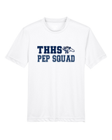Trabuco Hills HS Cheer Pep Squad Logo 2 - Youth Performance Shirt