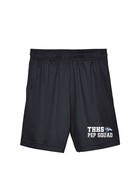Trabuco Hills HS Cheer Pep Squad Logo 2 - Youth Training Shorts
