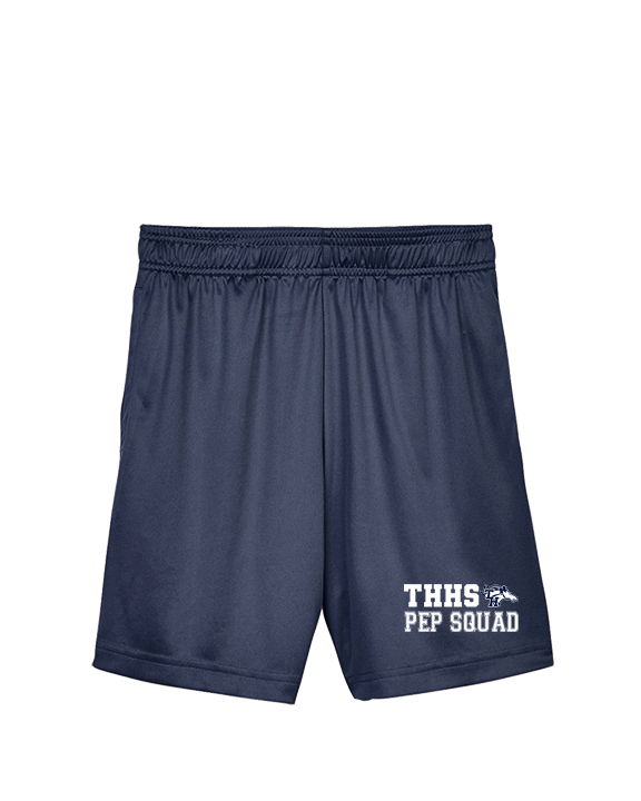 Trabuco Hills HS Cheer Pep Squad Logo 2 - Youth Training Shorts