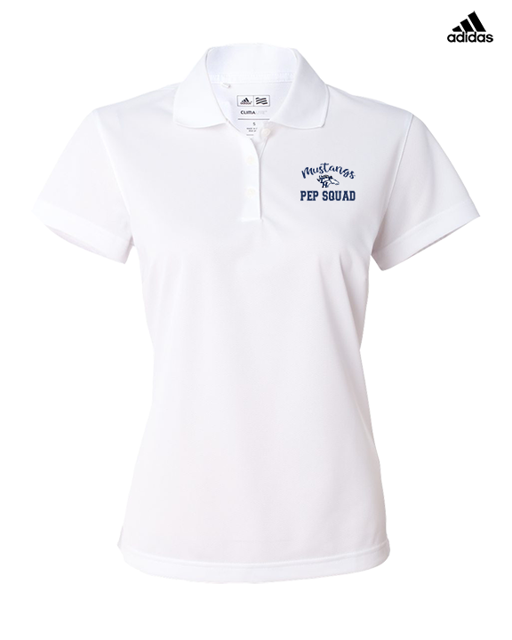 Trabuco Hills HS Cheer Pep Squad Logo 3 - Adidas Womens Polo
