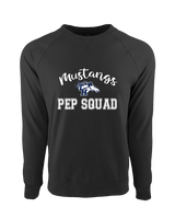 Trabuco Hills HS Cheer Pep Squad Logo 3 - Crewneck Sweatshirt