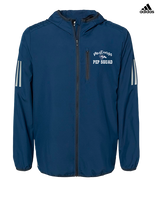 Trabuco Hills HS Cheer Pep Squad Logo 3 - Mens Adidas Full Zip Jacket