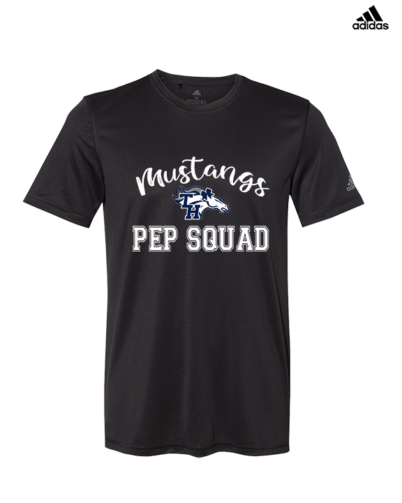 Trabuco Hills HS Cheer Pep Squad Logo 3 - Mens Adidas Performance Shirt