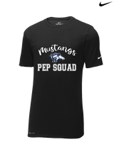Trabuco Hills HS Cheer Pep Squad Logo 3 - Mens Nike Cotton Poly Tee