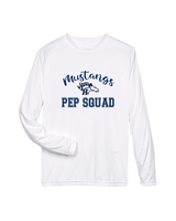 Trabuco Hills HS Cheer Pep Squad Logo 3 - Performance Longsleeve