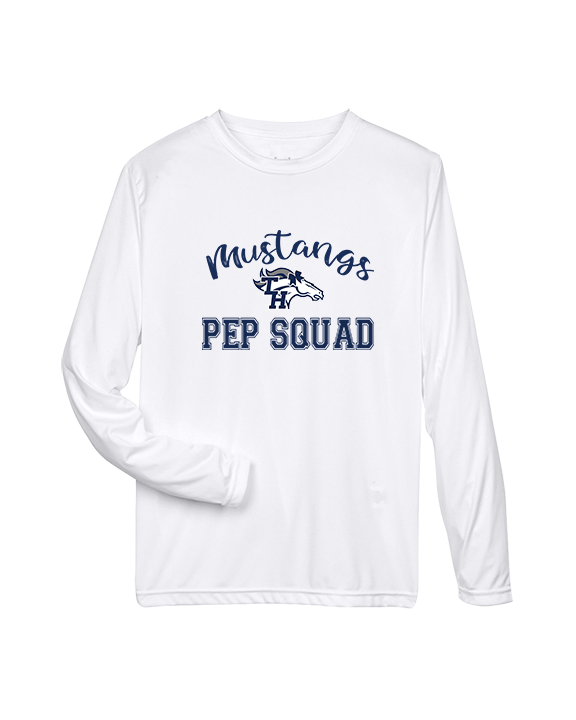 Trabuco Hills HS Cheer Pep Squad Logo 3 - Performance Longsleeve