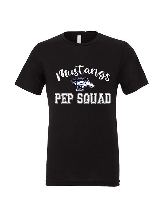 Trabuco Hills HS Cheer Pep Squad Logo 3 - Tri-Blend Shirt