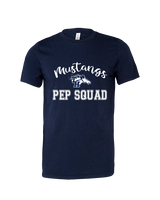 Trabuco Hills HS Cheer Pep Squad Logo 3 - Tri-Blend Shirt