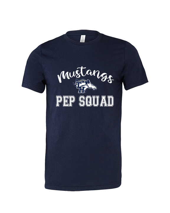 Trabuco Hills HS Cheer Pep Squad Logo 3 - Tri-Blend Shirt