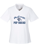 Trabuco Hills HS Cheer Pep Squad Logo 3 - Womens Performance Shirt