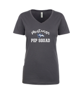 Trabuco Hills HS Cheer Pep Squad Logo 3 - Womens V-Neck