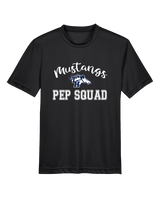 Trabuco Hills HS Cheer Pep Squad Logo 3 - Youth Performance Shirt