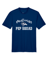 Trabuco Hills HS Cheer Pep Squad Logo 3 - Youth Performance Shirt