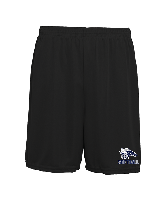 Trabuco Hills HS Softball Logo 01 - Mens 7inch Training Shorts