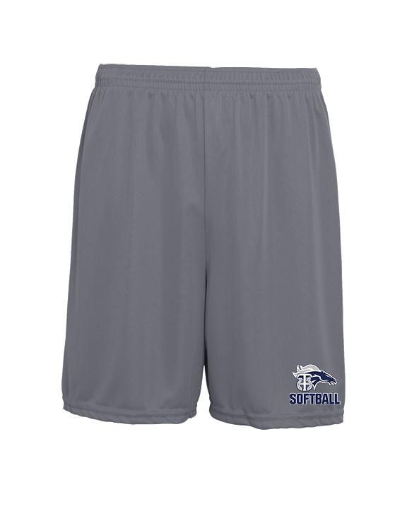 Trabuco Hills HS Softball Logo 01 - Mens 7inch Training Shorts