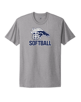 Trabuco Hills HS Softball Logo 01 - Mens Select Cotton T-Shirt