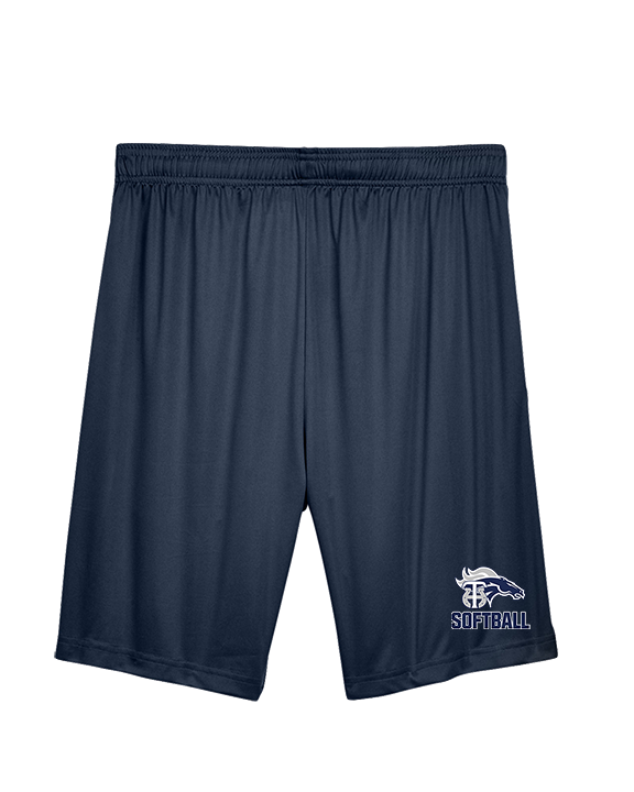 Trabuco Hills HS Softball Logo 01 - Mens Training Shorts with Pockets
