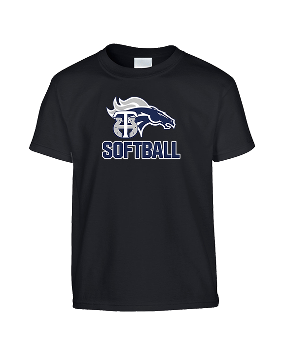 Trabuco Hills HS Softball Logo 01 - Youth Shirt