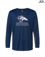 Trabuco Hills HS Softball Logo 02 - Mens Oakley Longsleeve