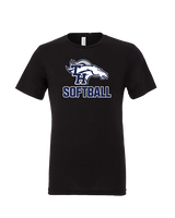 Trabuco Hills HS Softball Logo 02 - Tri-Blend Shirt
