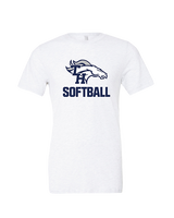 Trabuco Hills HS Softball Logo 02 - Tri-Blend Shirt