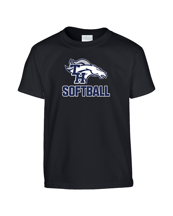 Trabuco Hills HS Softball Logo 02 - Youth Shirt