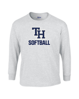Trabuco Hills HS Softball Logo 03 - Cotton Longsleeve