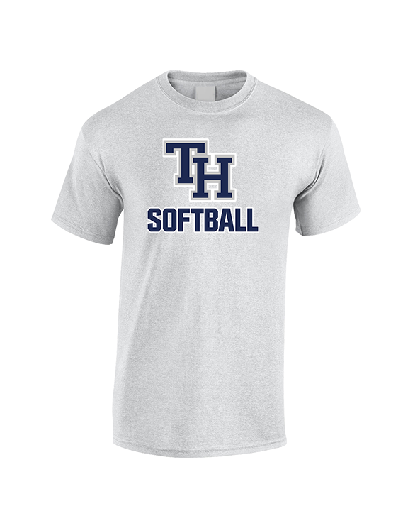 Trabuco Hills HS Softball Logo 03 - Cotton T-Shirt