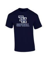 Trabuco Hills HS Softball Logo 03 - Cotton T-Shirt