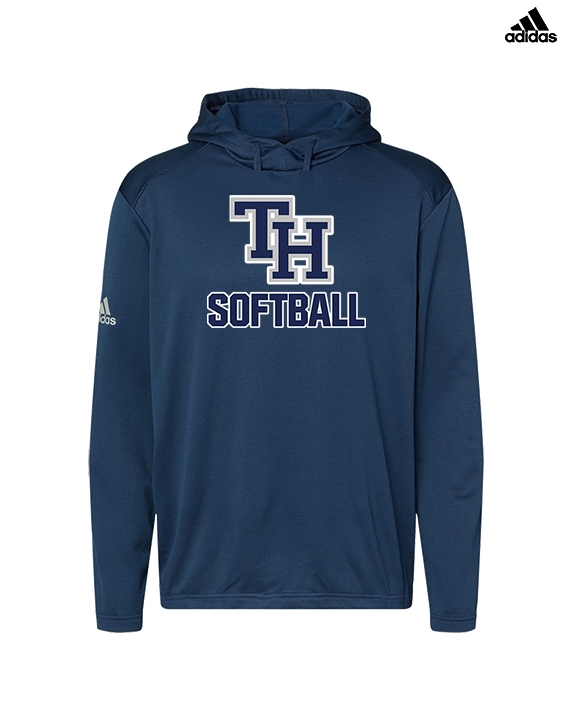 Trabuco Hills HS Softball Logo 03 - Mens Adidas Hoodie