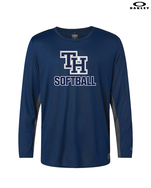 Trabuco Hills HS Softball Logo 03 - Mens Oakley Longsleeve