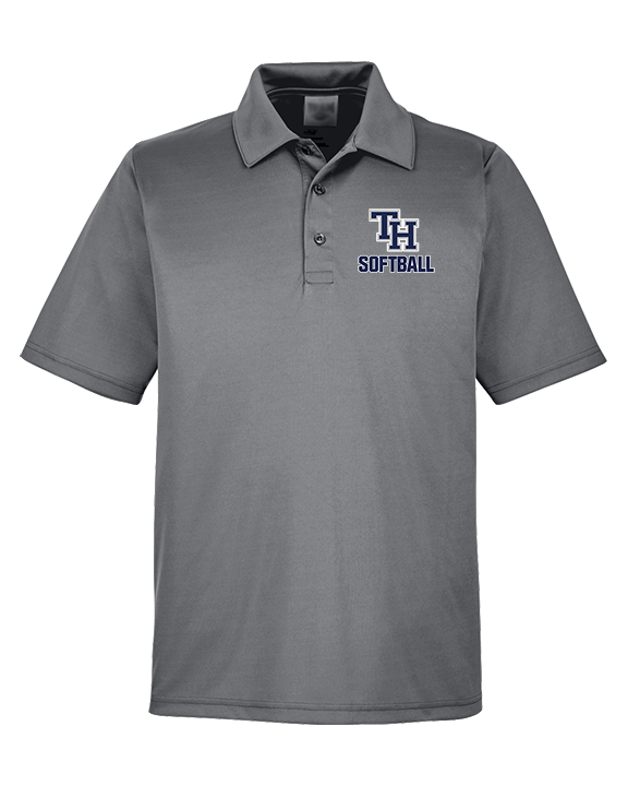 Trabuco Hills HS Softball Logo 03 - Mens Polo