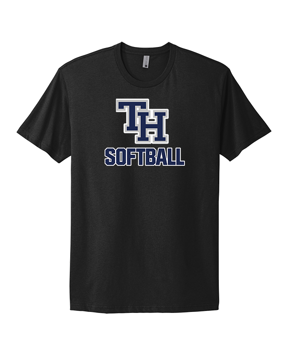 Trabuco Hills HS Softball Logo 03 - Mens Select Cotton T-Shirt