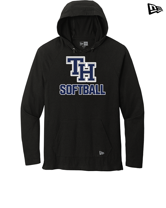 Trabuco Hills HS Softball Logo 03 - New Era Tri-Blend Hoodie